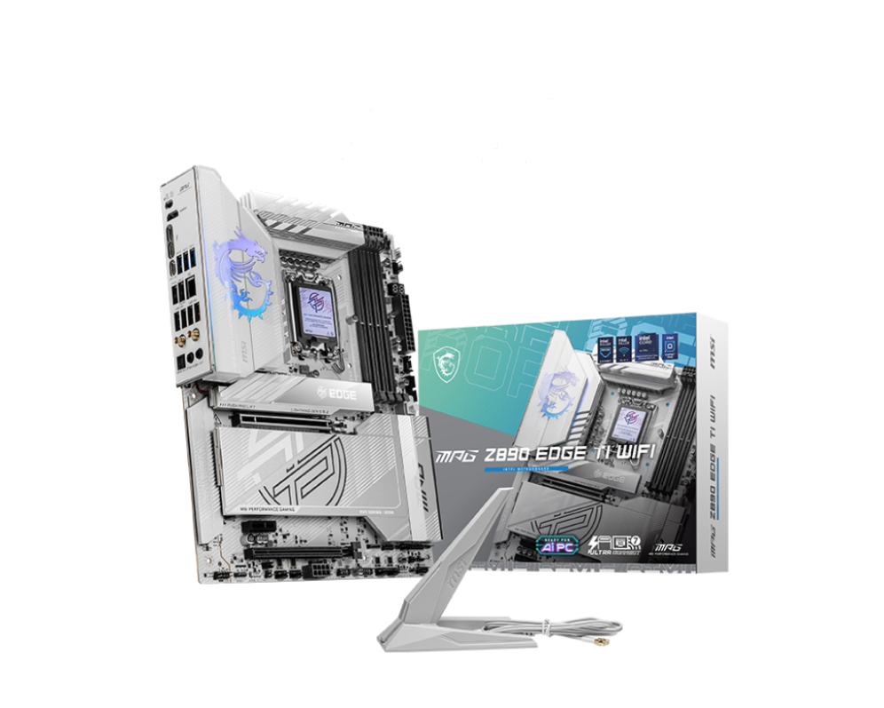 Msi z890 lga 1851 edge ti wifi atx 4xddr5