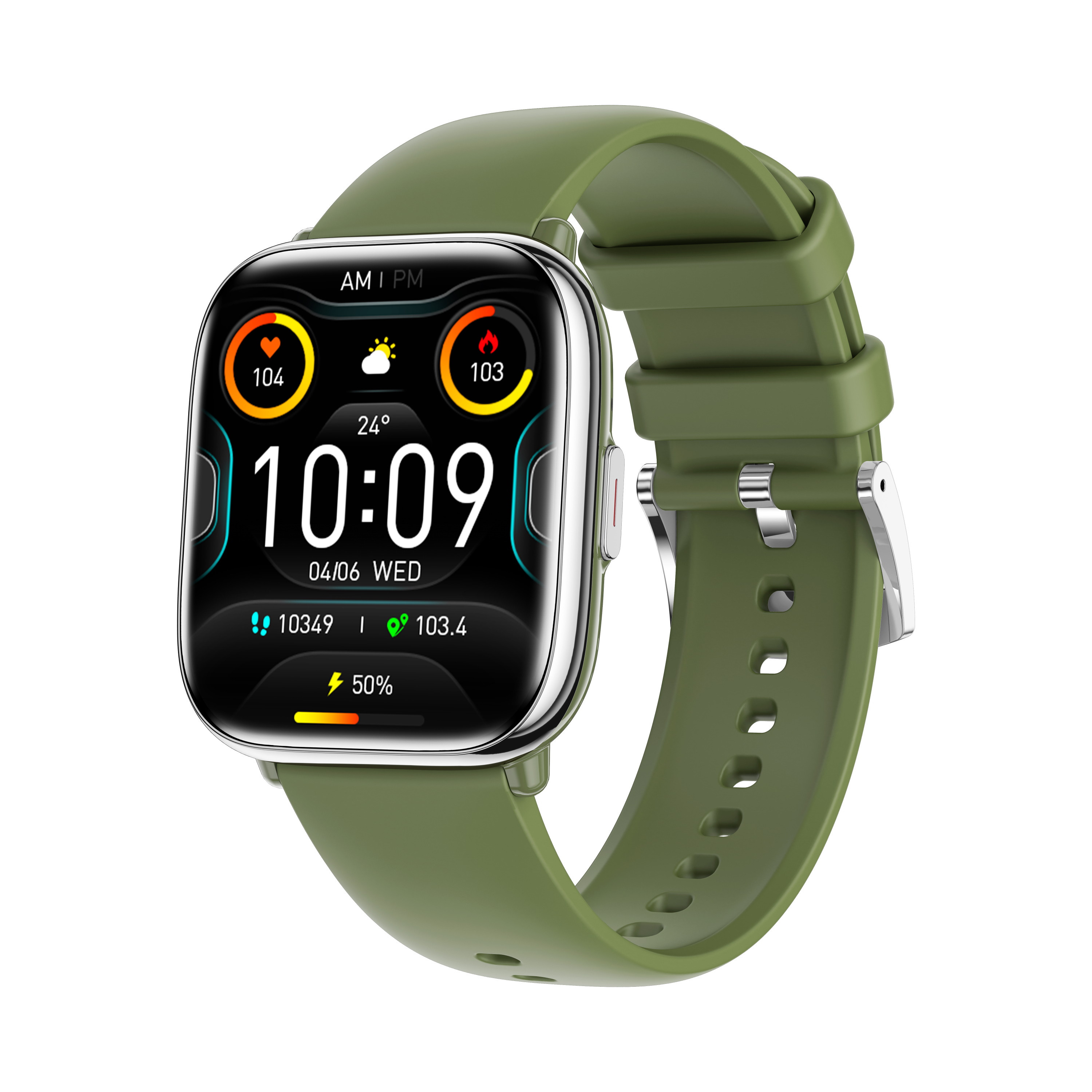 Myphone pastel silver green