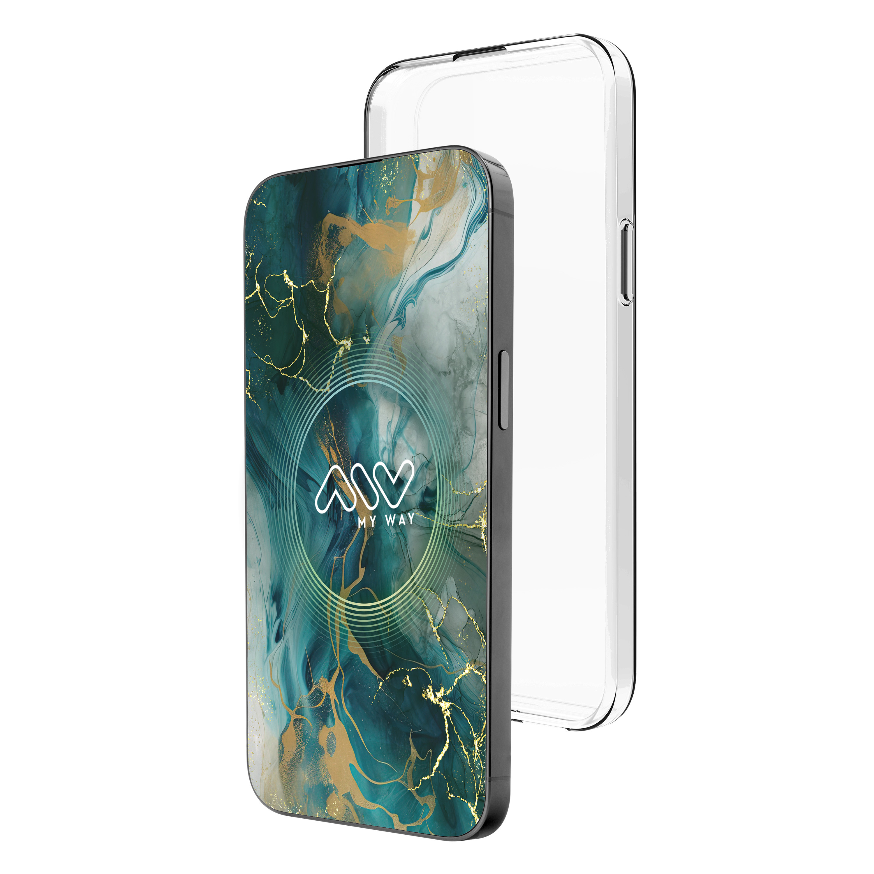 Myway para apple iphone 16 pro transparente