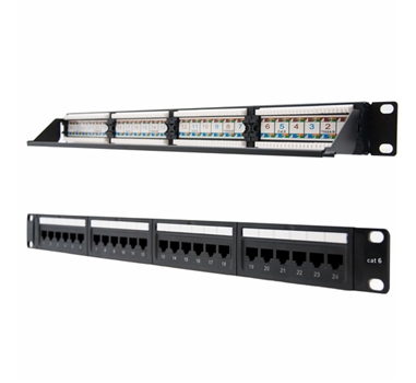 NANO CABLE Patch Panel Nanocable 10.21.3124 24 Puertos Cat.6 Altura 1U