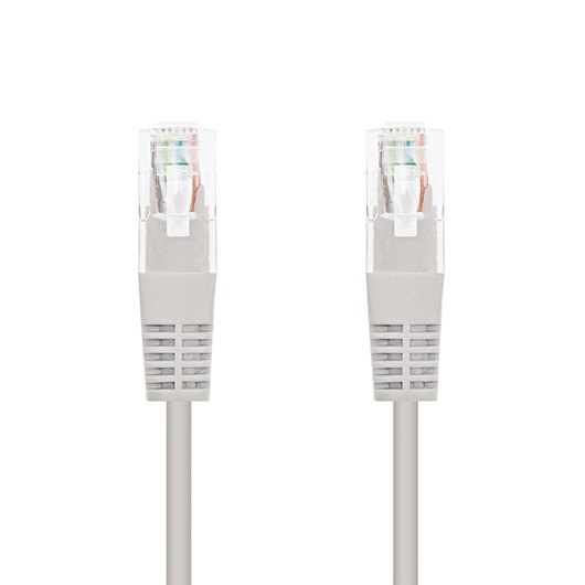 Nanocable latiguillo rj45 utp cat6 0.5m gris 50cm