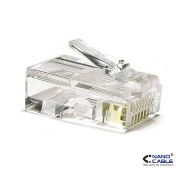 NANO CABLE Conector RJ45 Nanocable 10.21.0102-100 Cat.5e 100 uds