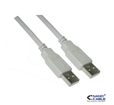 Nanocable - Cable USB 2.0 tipo A M-A M 1m