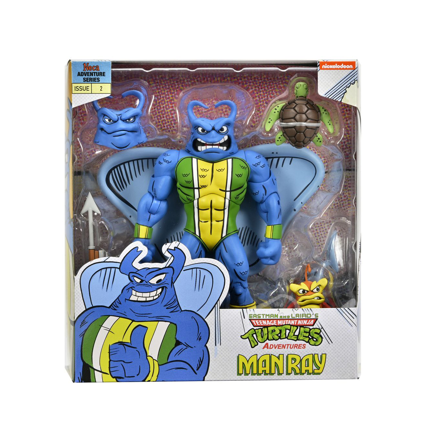 Neca las tortugas ninja man ray archie comics