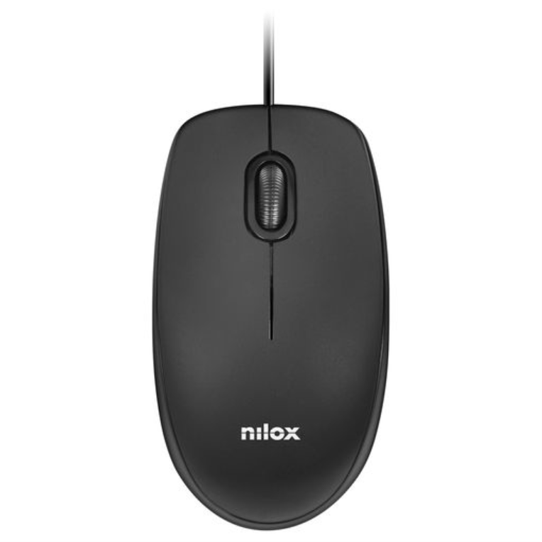 Nilox mousb1003 usb 1600 dpi negro