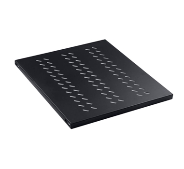 Phasak - Bandeja 1U fija para rack 1000mm de fondo externo - negro