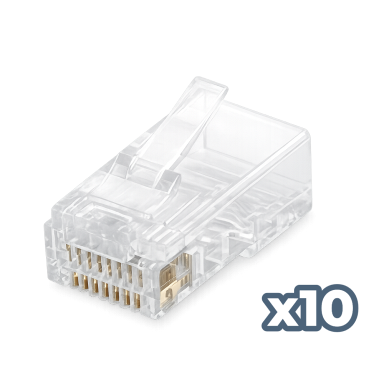 Phasak rj 45 cat. 6 utp (10 unid) phk 45c6