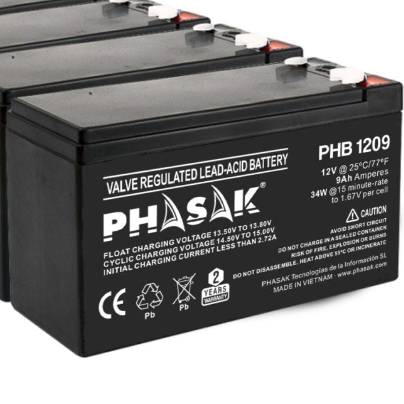 Phasak 12V 9Ah