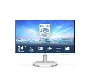 PHILIPS 241V8AW 23.8 Full HD Multimedia Blanco