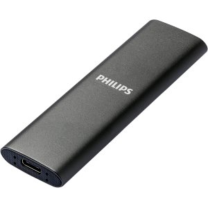 Philips ultra slim 500gb m.2 usb tipo c gris