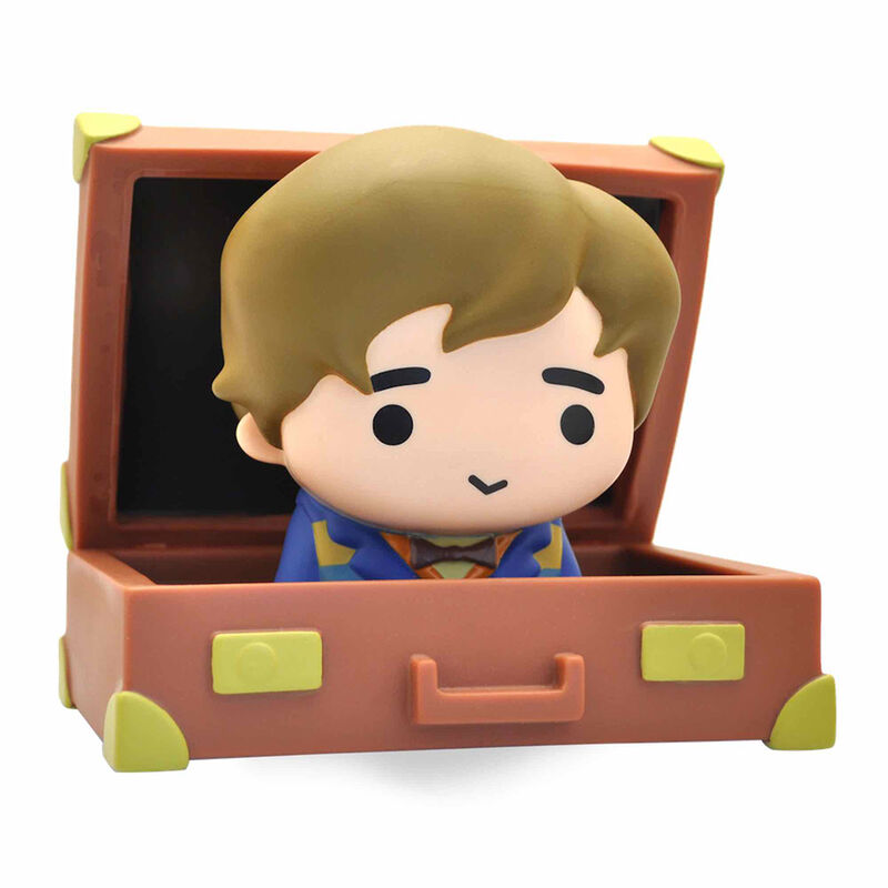 Plastoy animales fantasticos y donde encontrarlos newt scamander en maleta chibi