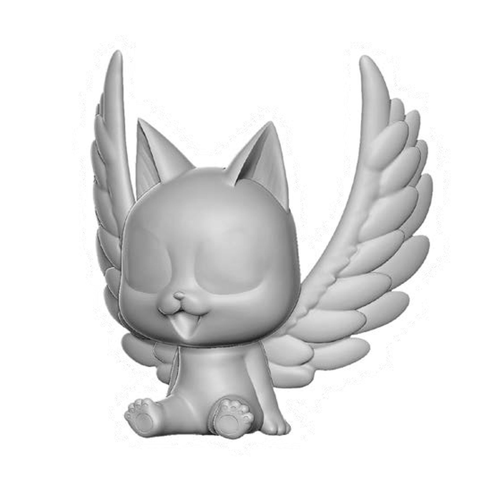 Plastoy fairy tail happy alas desplegadas