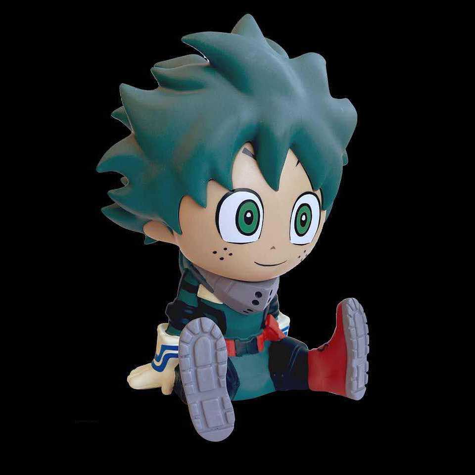 Plastoy my hero academia izuku midoriya 18cm tirelire re - run 18cm