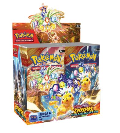 Pokemon tcg chispas filgurantes - 36 ct display español