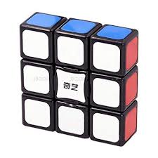 Qiyi super floppy 3x3x1 bordes negros