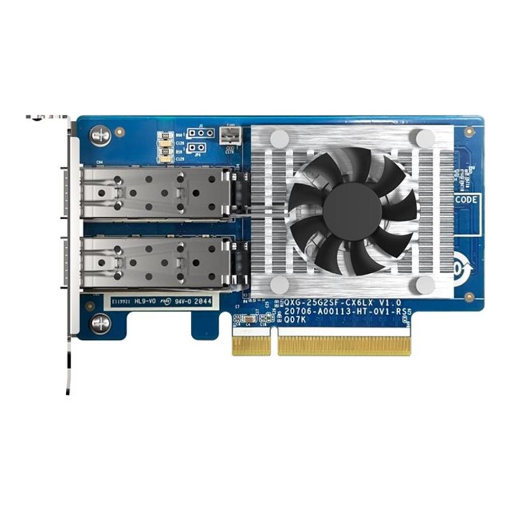 Qnap qxg - 25g2sf - cx6 2x sfp28 pci express 4.0