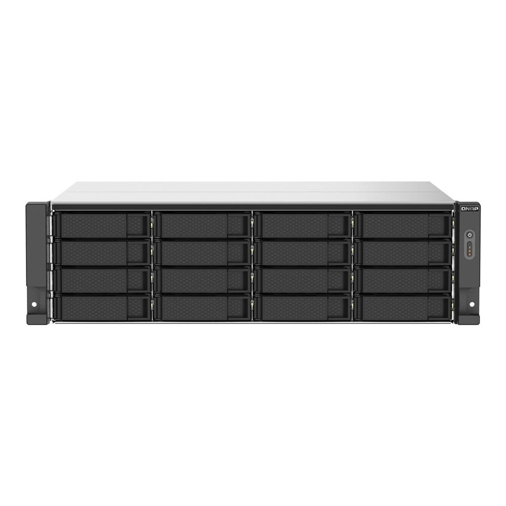 Qnap ts - 1673au - rp - 16g 16 bahias 3u rack 16gb gigabit ethernet