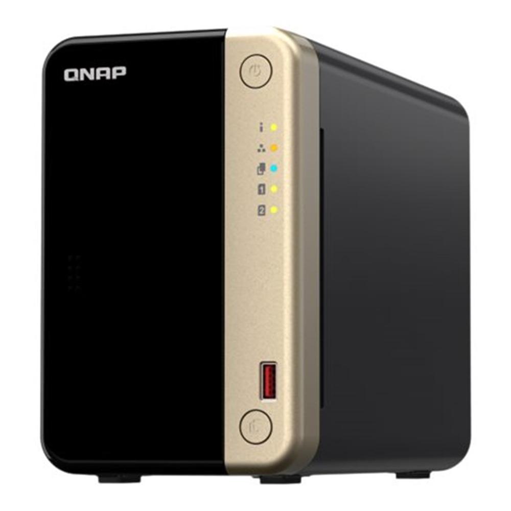 Qnap ts - 264 2 bahias 8gb gigabit ethernet