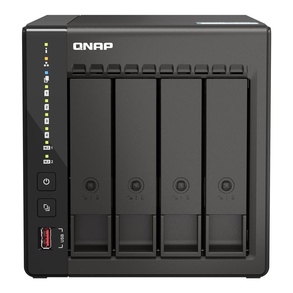 Qnap ts - 453e - 8g 4 bahias 8gb gigabit ethernet