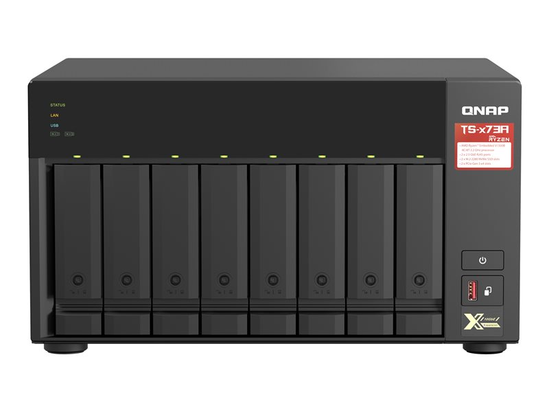 Qnap ts - 873a - 8g 8gb 2.5g 8 compartimientos
