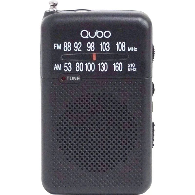 QUBO R-S1 con Cable a Pilas Negra