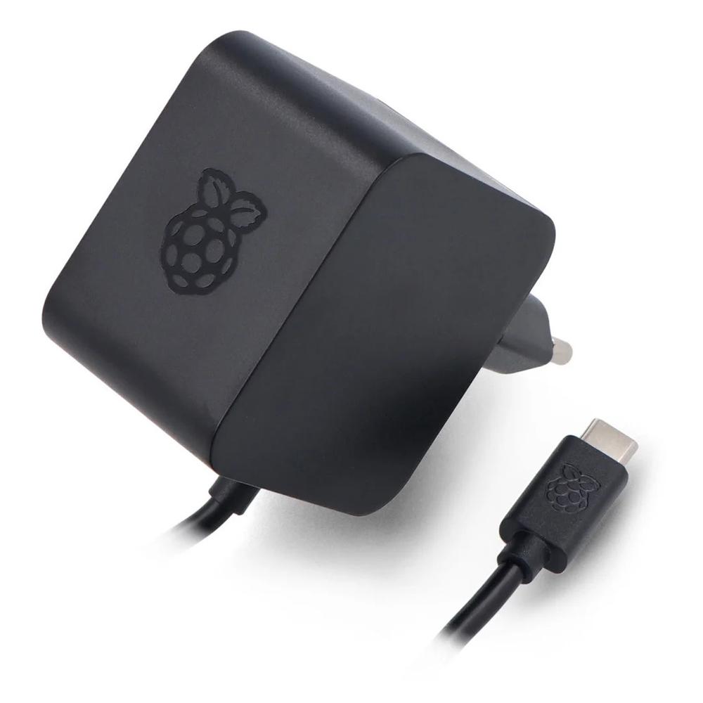 Raspberry pi 5 usb c 27 w color negro