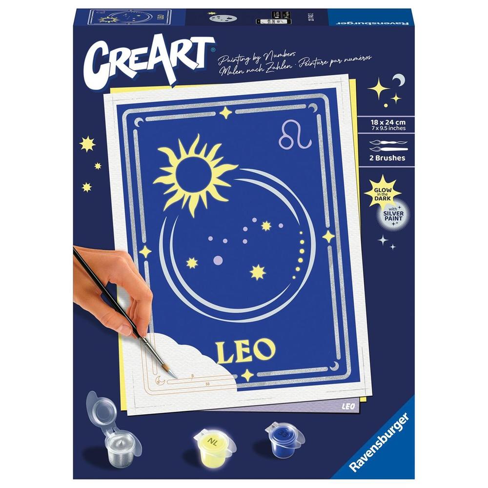 Ravensburger creart serie trend d zodiac: leo