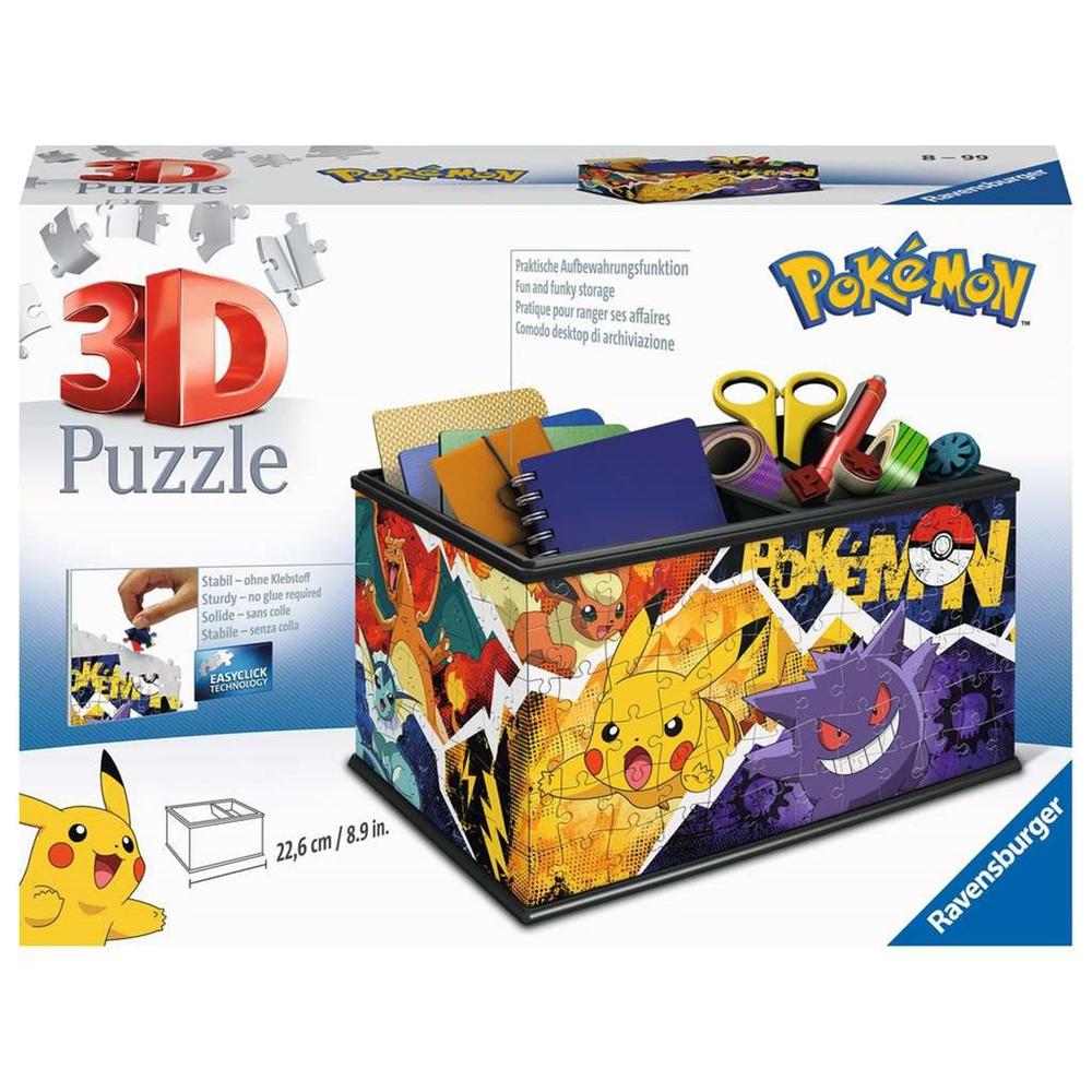 Ravensburger storage box - pokemon