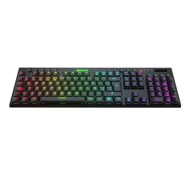 Redragon - HORUS Teclado Mecánico Gaming Inalámbrico RGB - Switch Rojo - Español - Negro REACONDICIONADO