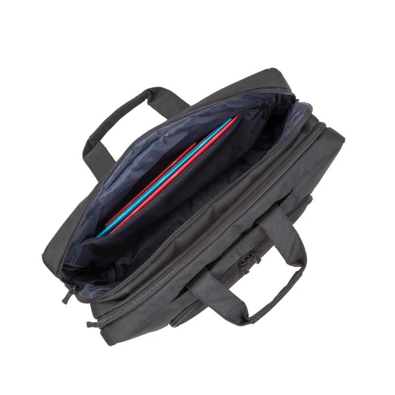 RIVACASE 8455 ECO maletin 17,3 Negro
