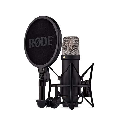 Rode nt1 5th gen black usb - c - xlr - jfet - capsula 1 - side - negro