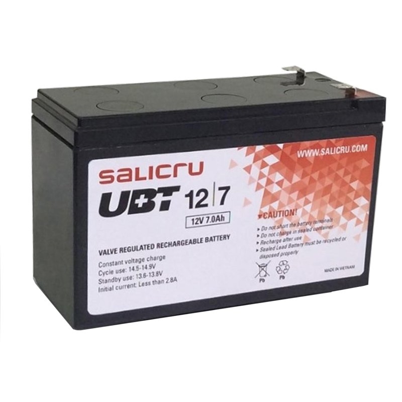 Salicru - Bateria UBT 12 7 para SAI 7AH 12V