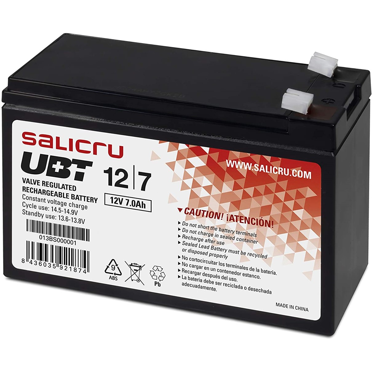 Salicru compatible para sais 7ah 12v