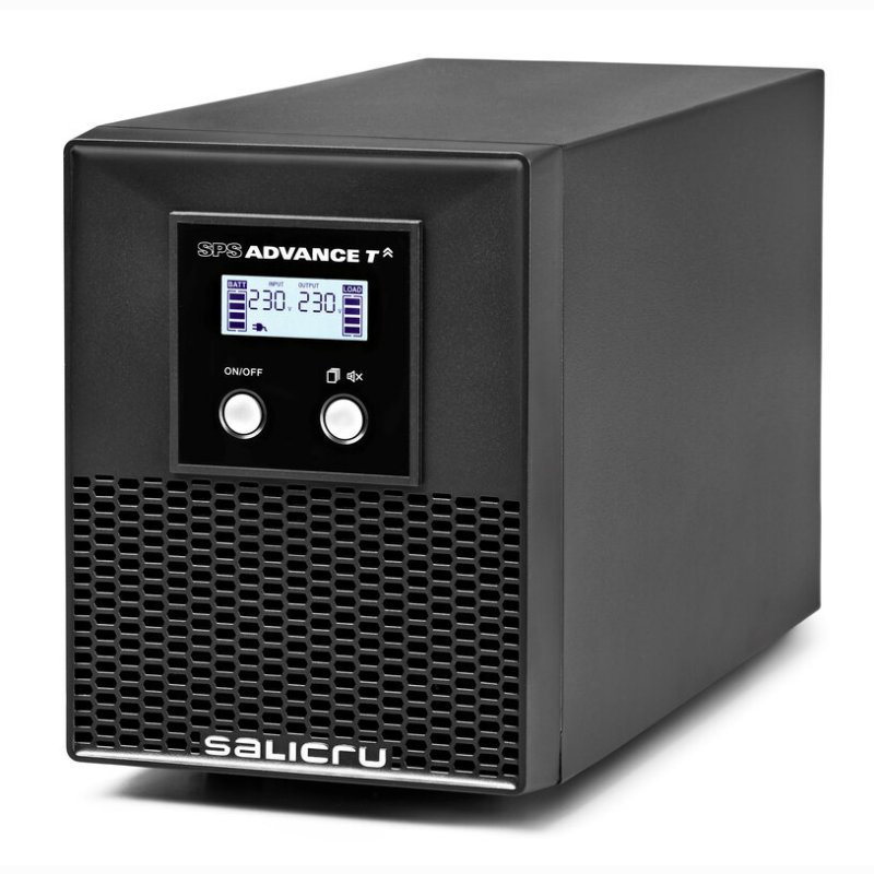 Salicru - SAI In-Line Advance T 1500VA 1050W - Torre -Onda Senoidal - Factor Potencia 0.7 - Comunicación SNMP - LCD
