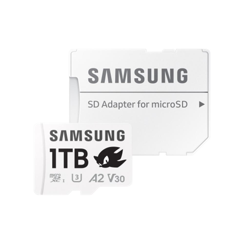 Samsung 1tb sonic pro plus clase 10 u3 v30 a2 + adaptador sd