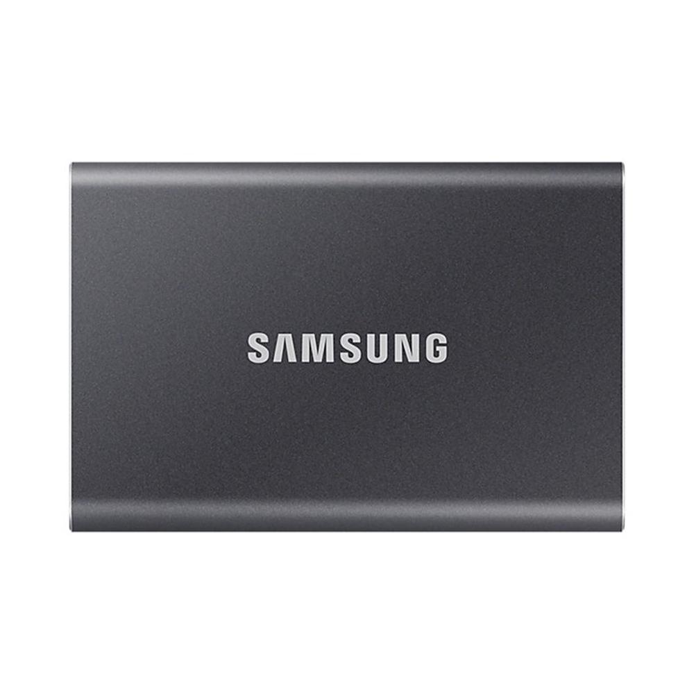 Samsung 2tb pssd t7 nvme externo gris usb tipo c