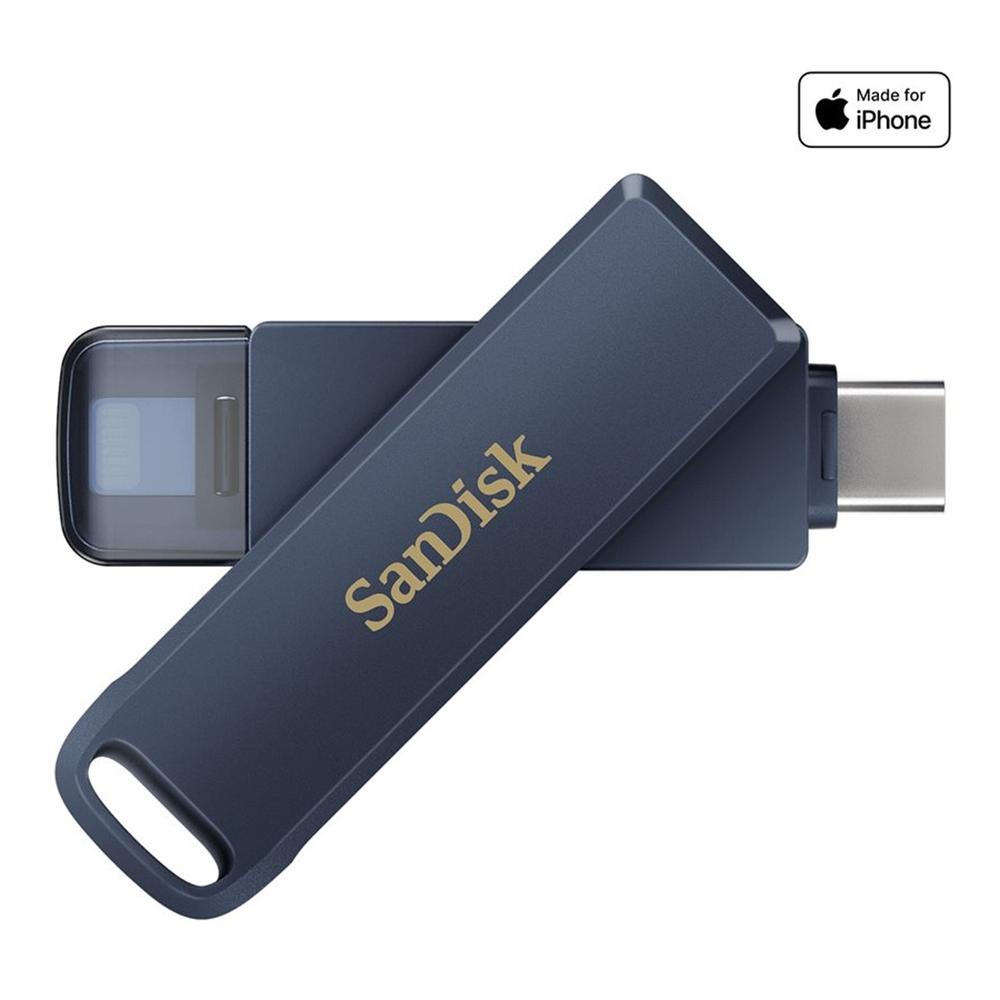 Sandisk 256gb phone drive cielo metalizado