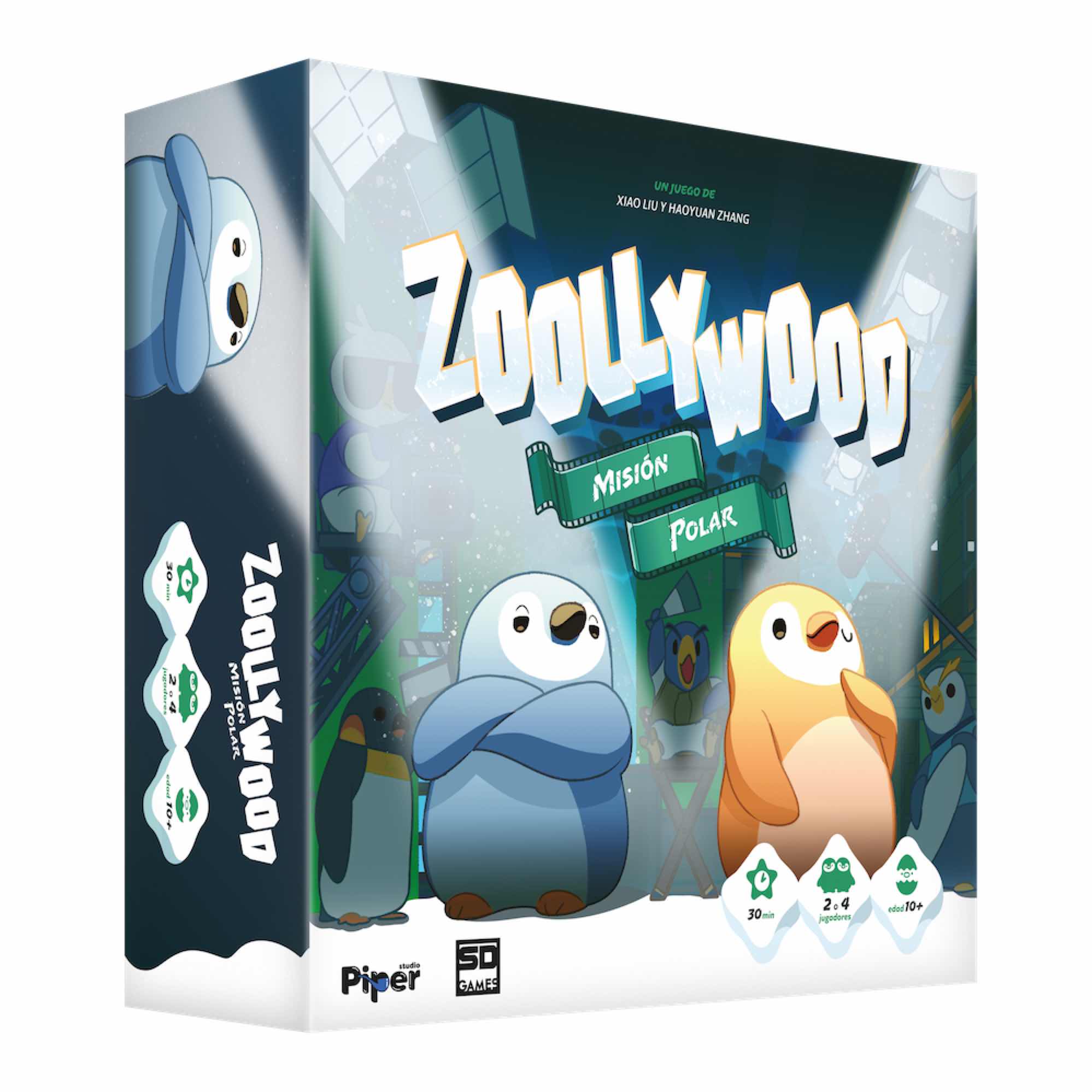 Sd games Juego de mesa zoollywood