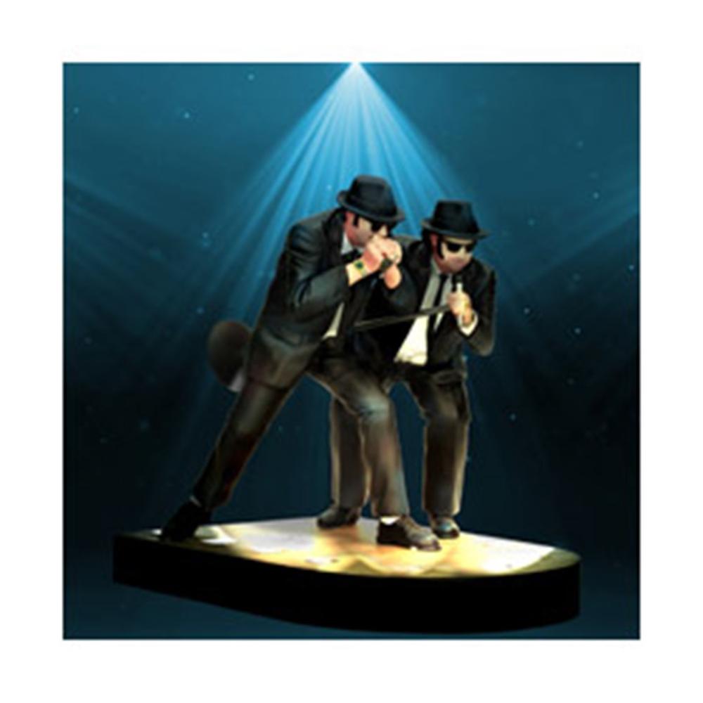 Sd toys cine the blue brothers jake y elwood cantando 18cm