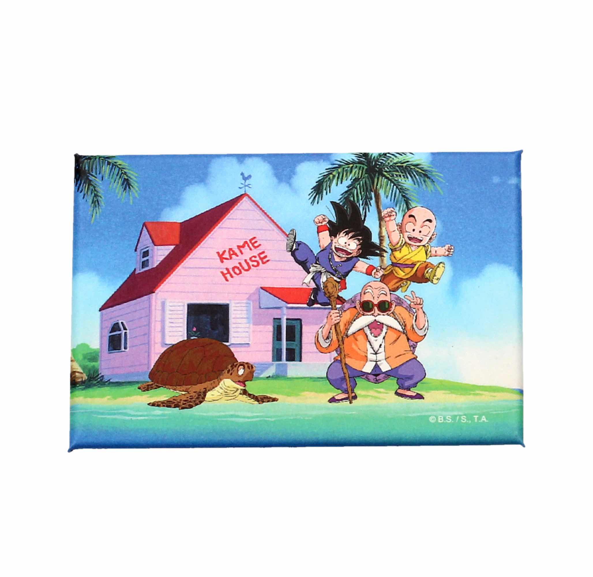 Sd toys dragon ball kame house maestro mutenroshi goku & krilin