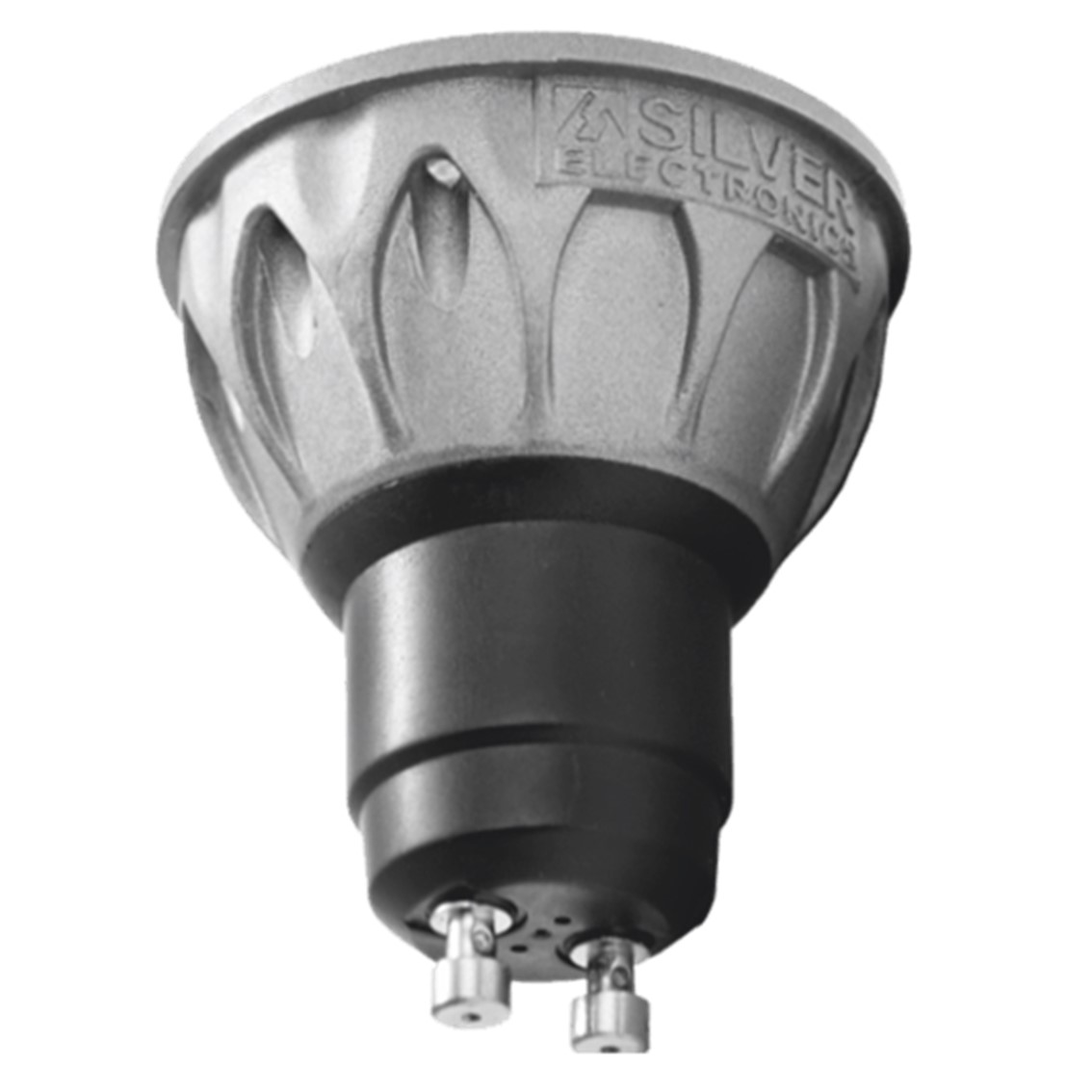 Silver electronic dicroica 9w=67w - gu10 - 3000k - 38º - 900lm - luz calida l - a+