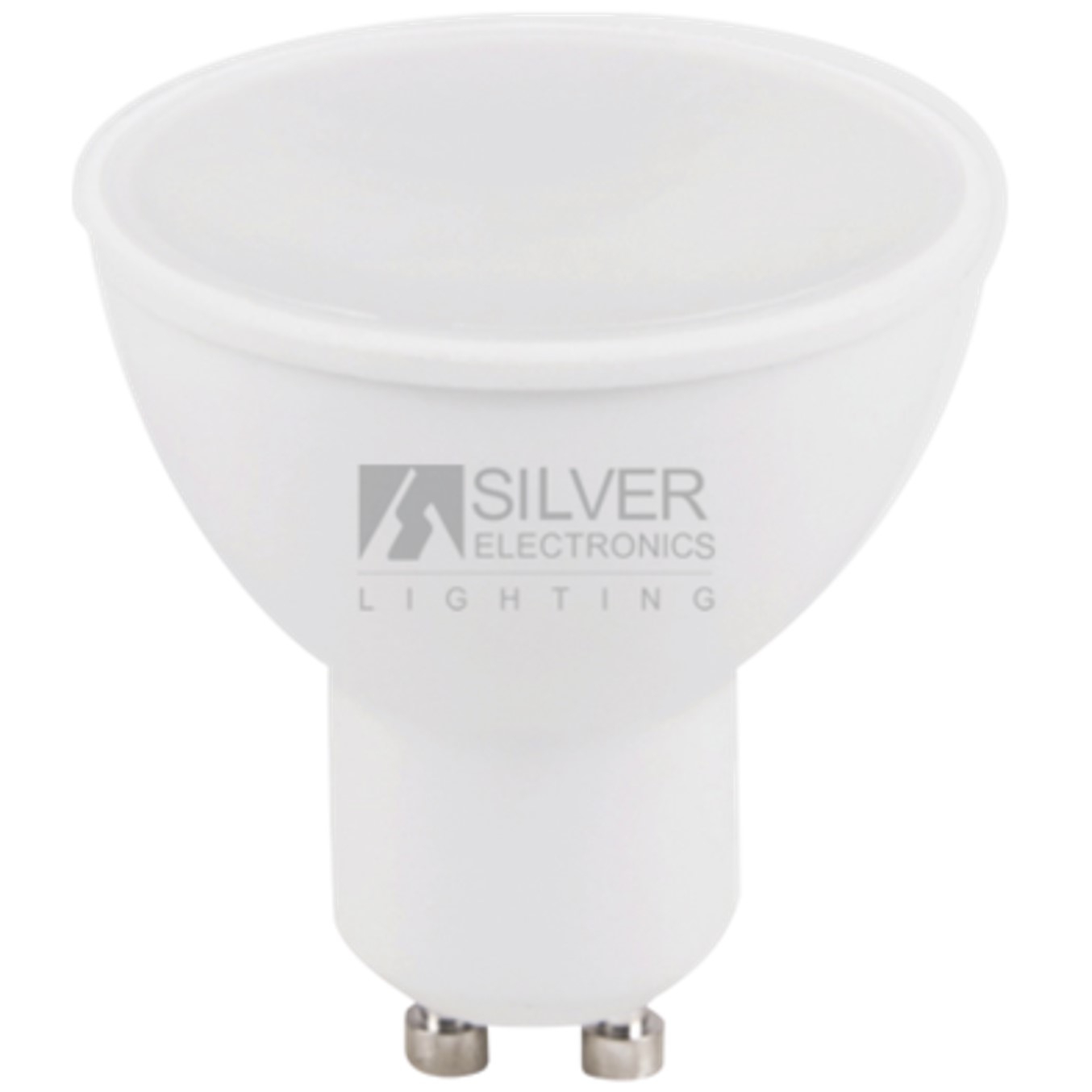 Silver electronic eco multi - led dicroica 7w=44w - gu10 - 3000k - 567 lm - 120º - luz calida - a+