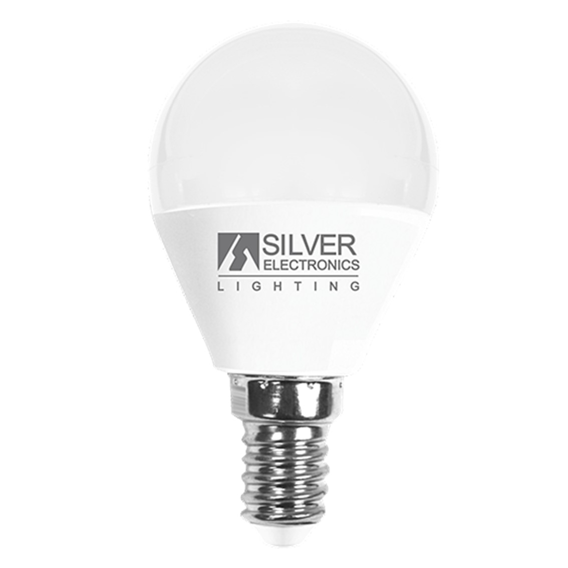 Silver electronis esferica 5w=50w - e14 - 5000k - 620 lm - luz blanca - a+