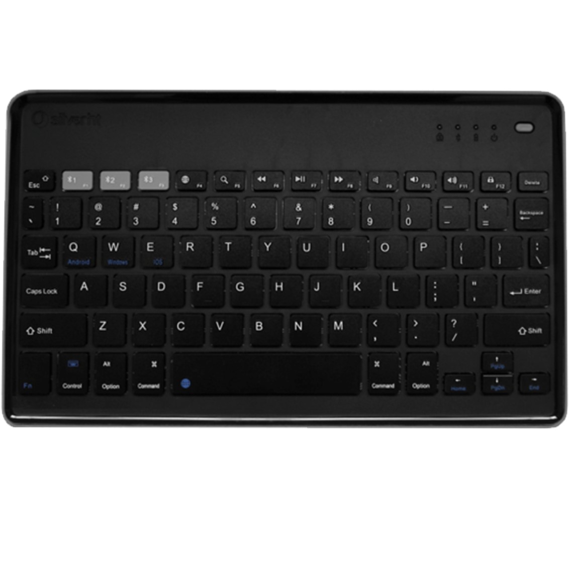 Silver ht bluetooth dark grey - english layout