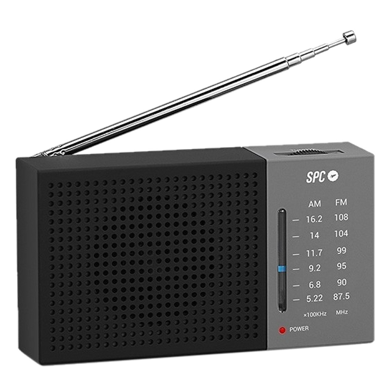 SPC Jetty Lite AM FM Radio Gris