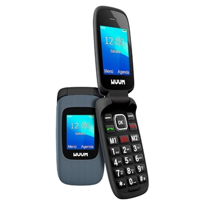 Spc wuum 2335n negro - 2.4 pulgadas - dual sim - micro sd - radio fm - bt