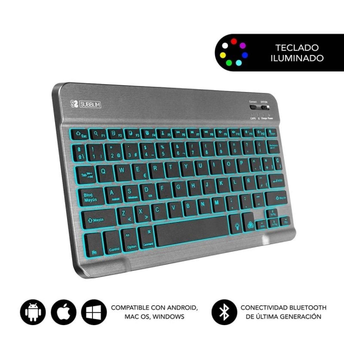 SUBBLIM Smart Backlit Gris