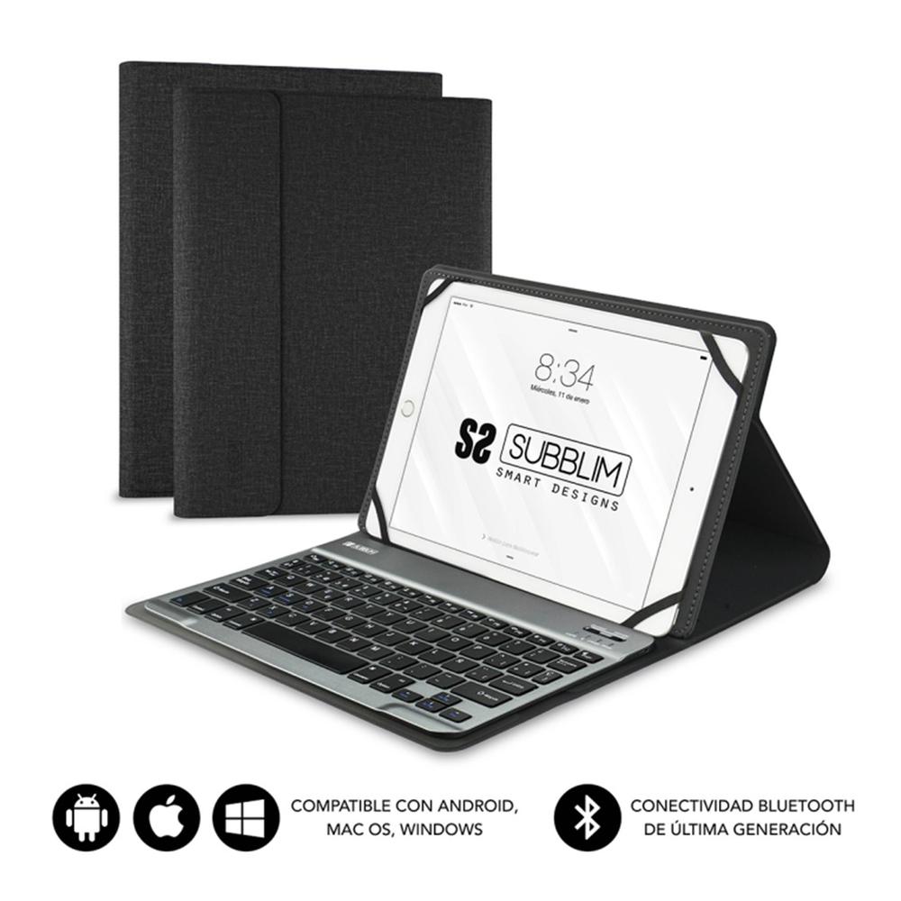 Subblim para teclado 10.1 pulgadas negro