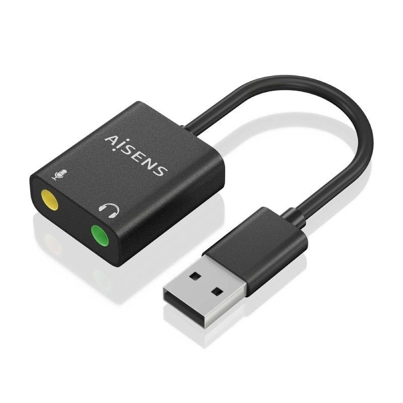 AISENS A106-0769 USB Macho - 2xJack 3.5 Hembra