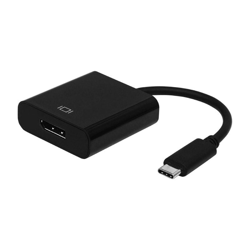 AISENS A109-0345 USB Tipo-C Macho - DisplayPort Hembra 15cm Negro